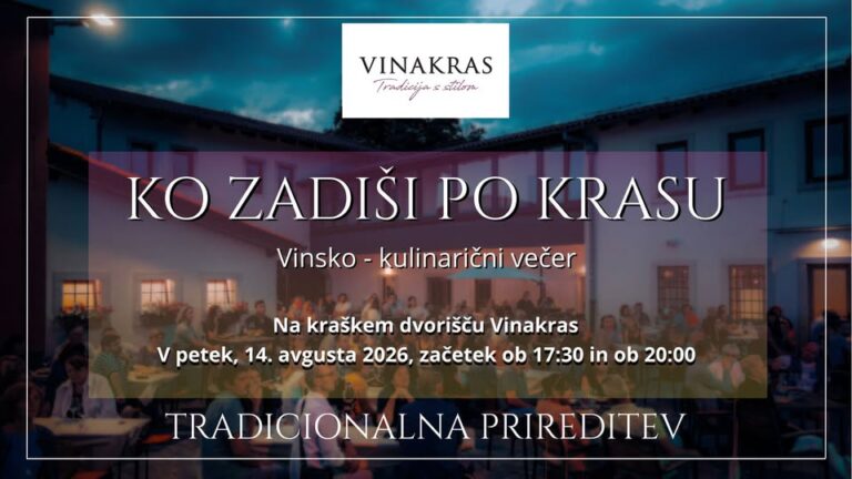 Ko zadiši po krasu